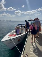 Start unserer Bootstour in Soufrière