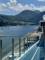 An Bord: Spaziergang mit Steigung und herrlichem Ausblick