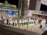 White Party auf dem Sonnendeck der Mein Schiff 2