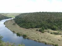 Blick auf den Chavon-Fluss