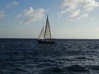 Katamaranfahrt in den Sonnenuntergang - Aruba