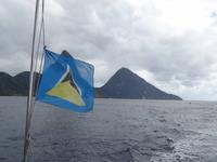 Bootsfahrt auf St. Lucia!