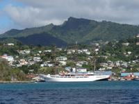 Die Sea Cloud vor Grenada