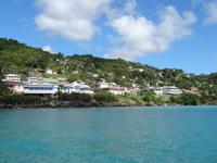 Kurze Bootsfahrt zum Grande Anse Beach