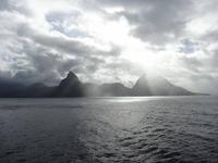 Mein Schiff passiert kleinere Inseln ...