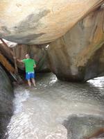 Inmitten der Felslandschaft von 