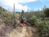 Auf dem Weg vom Strand zum Bus