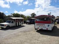 Minibusse auf Virgin Gorda