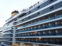 Auslaufen des Nachbars ...