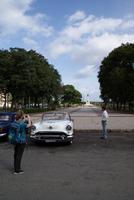 Havanna - Oldtimer vor dem Revolutionsmuseum 