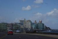 Oldtimer Rundfahrt durch Havanna - Uferpromenade Malecon