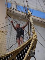 1.Seetag - Mastklettern