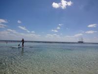 Achim beim Stand-up-Paddle