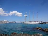 Star Flyer im Hafen von Georgetown, Grand Cayman Island