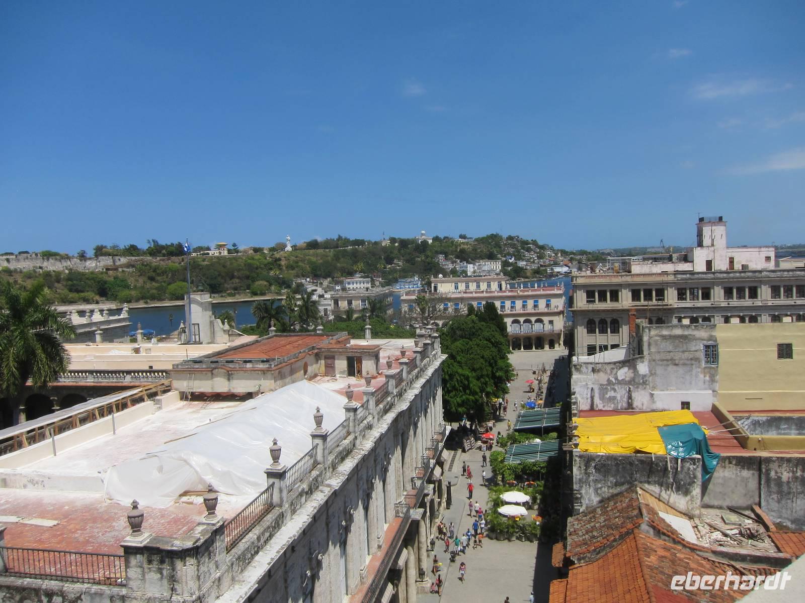 Havanna - Blick von der Dachterrasse des Hotels Ambos Mundos