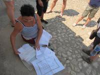 Stadtrundgang in Trinidad - Straßenverkäuferin