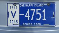 Autoschild Aruba