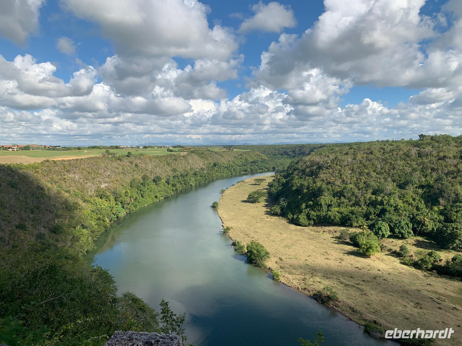 Blick auf den Chavon-Fluss