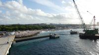 Blick vom Anleger auf Willemstad, Curacao