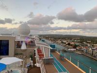 Blick vom Schiff auf Kralendijk - Bonaire