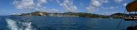Kurze Bootsfahrt zum Grande Anse Beach