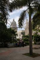 Platz Parque Central mit Capitolio im Hintergrund