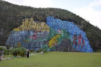 Prähistorische Wand im Tal von Vinales
