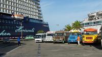 Safaribus meets Ship auf Aruba