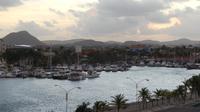 Yachthafen Aruba im Sonnenaufgang