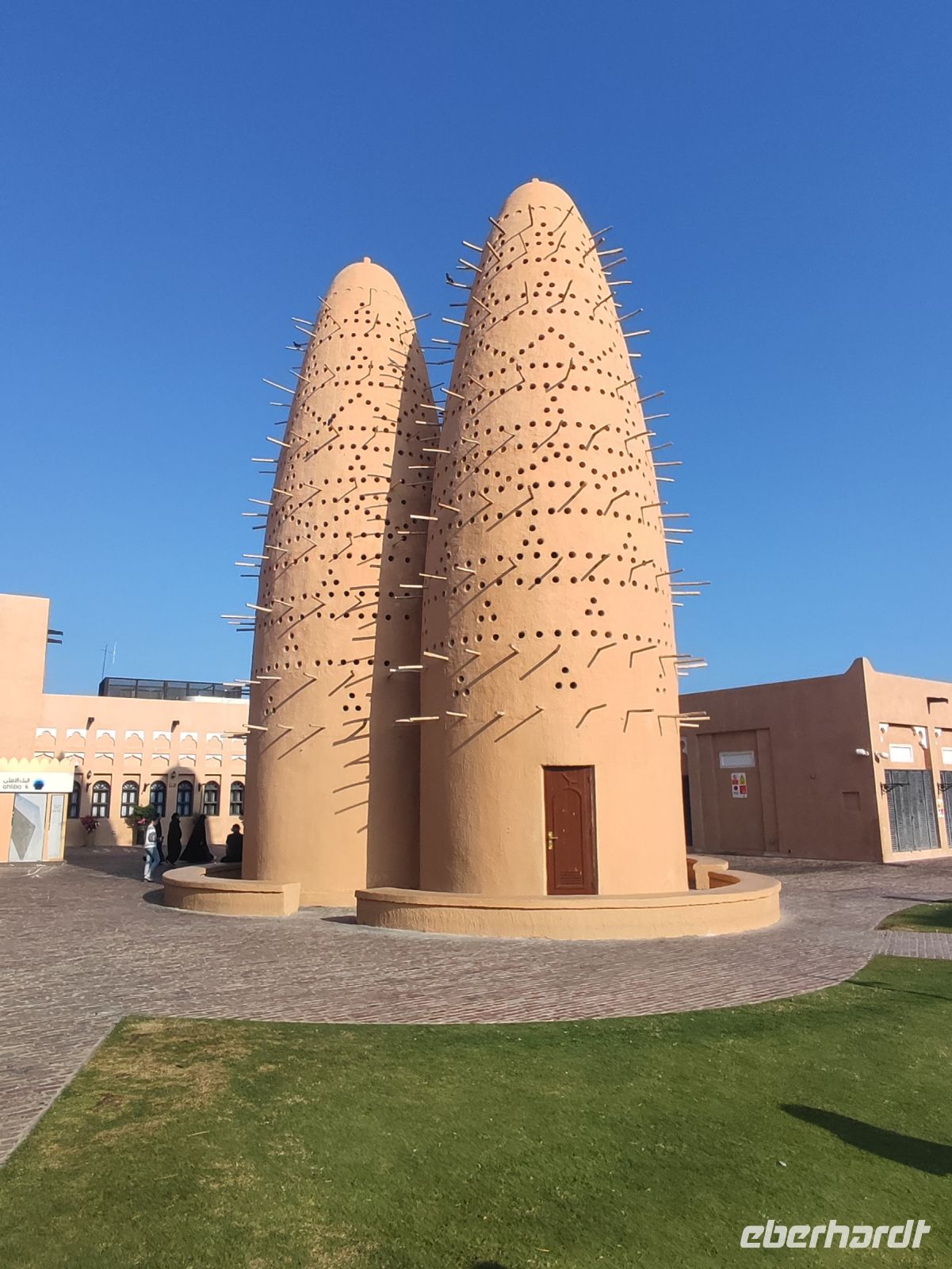 Taubenschlag im Katara Cultural Village in Doha, Katar