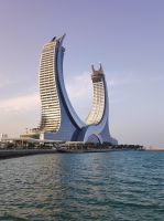 Katara Towers in Doha, Katar