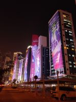 Werbung für die Asien-Spiele 2025