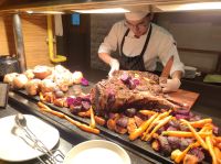 Silvester Gala-Buffet im Hilton Hotel in Doha, Katar