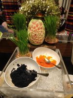 Silvester Gala-Buffet im Hilton Hotel in Doha, Katar