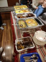 BBQ-Buffet auf dem Dhau-Boot