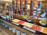 Frühstücksbuffet im Hilton Doha, Katar