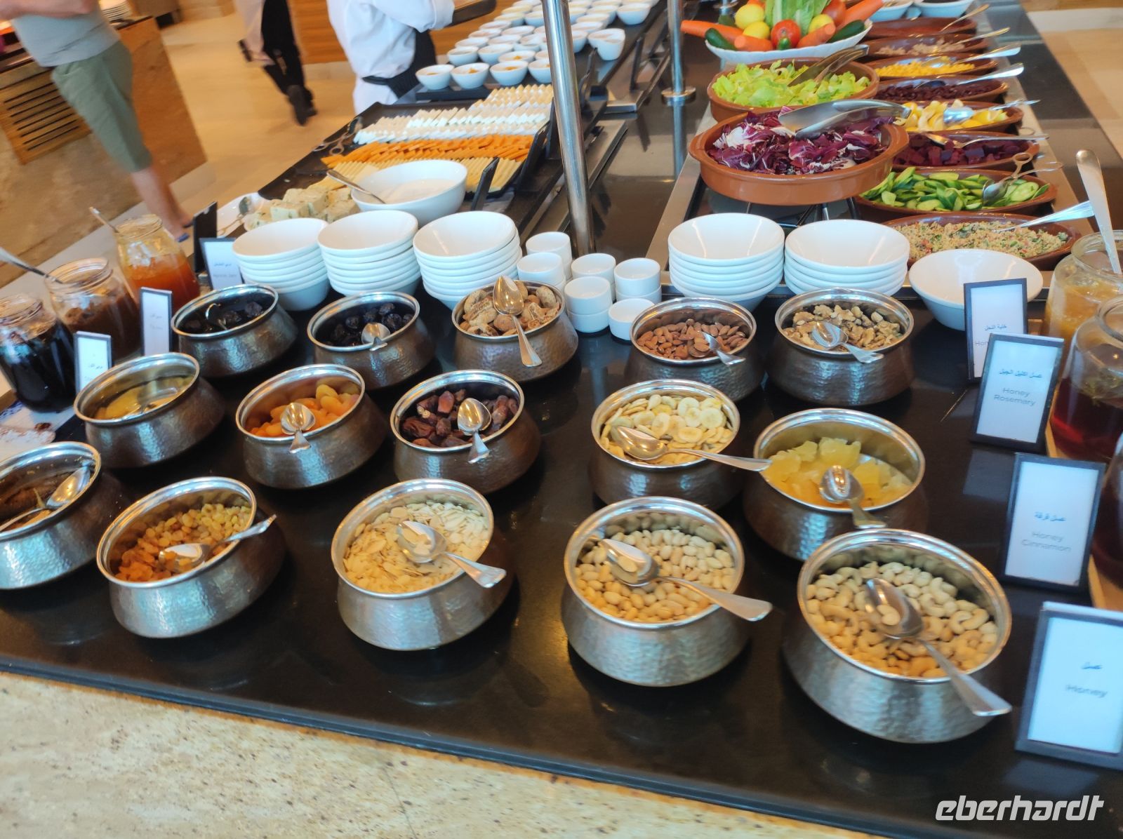 Frühstücksbuffet im Hilton Doha, Katar