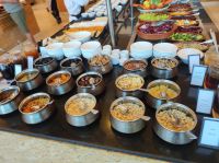 Frühstücksbuffet im Hilton Doha, Katar