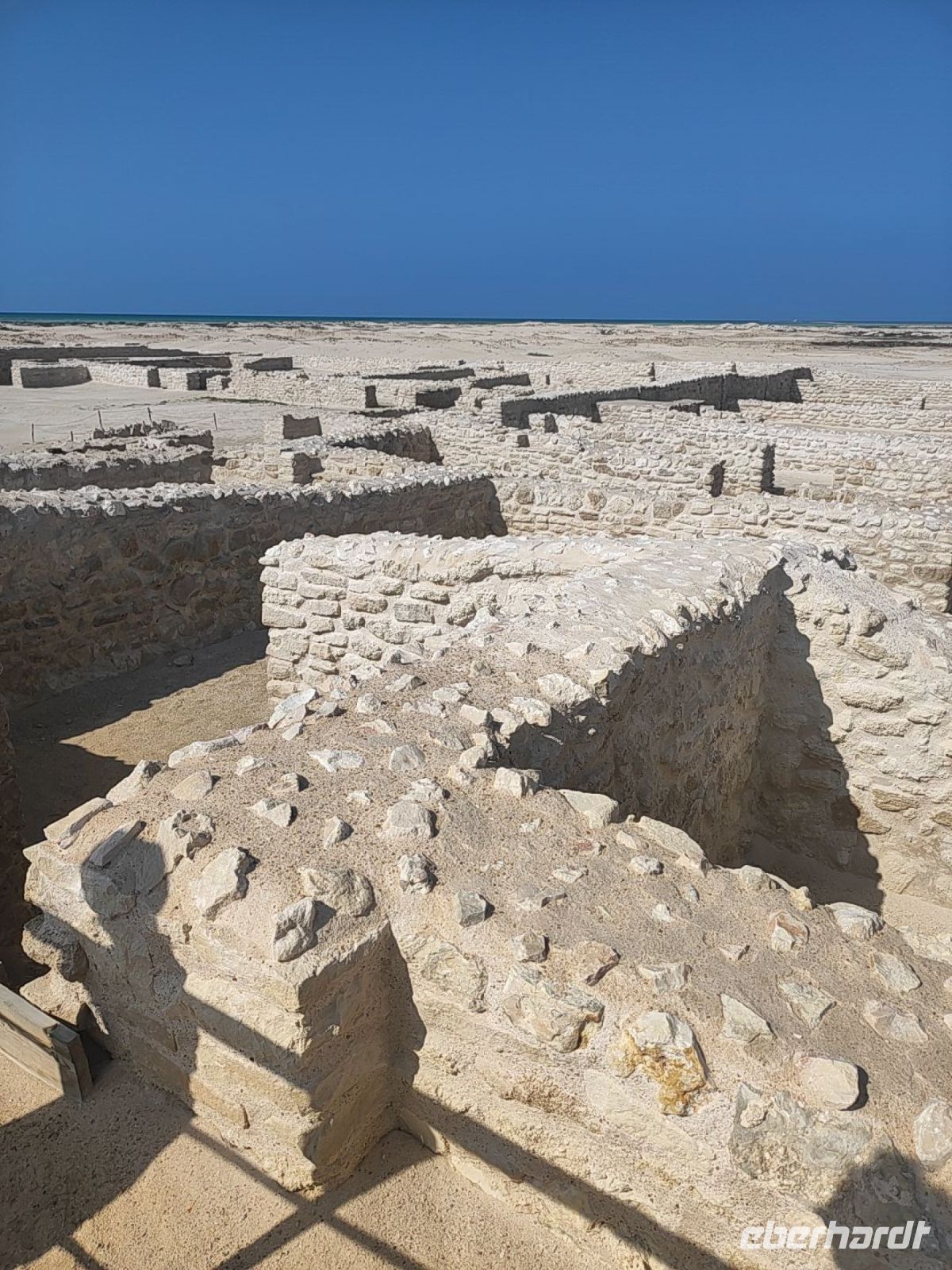 Al Zubarah Fort mit Archäologischer Ausgrabungsstätte in Katar
