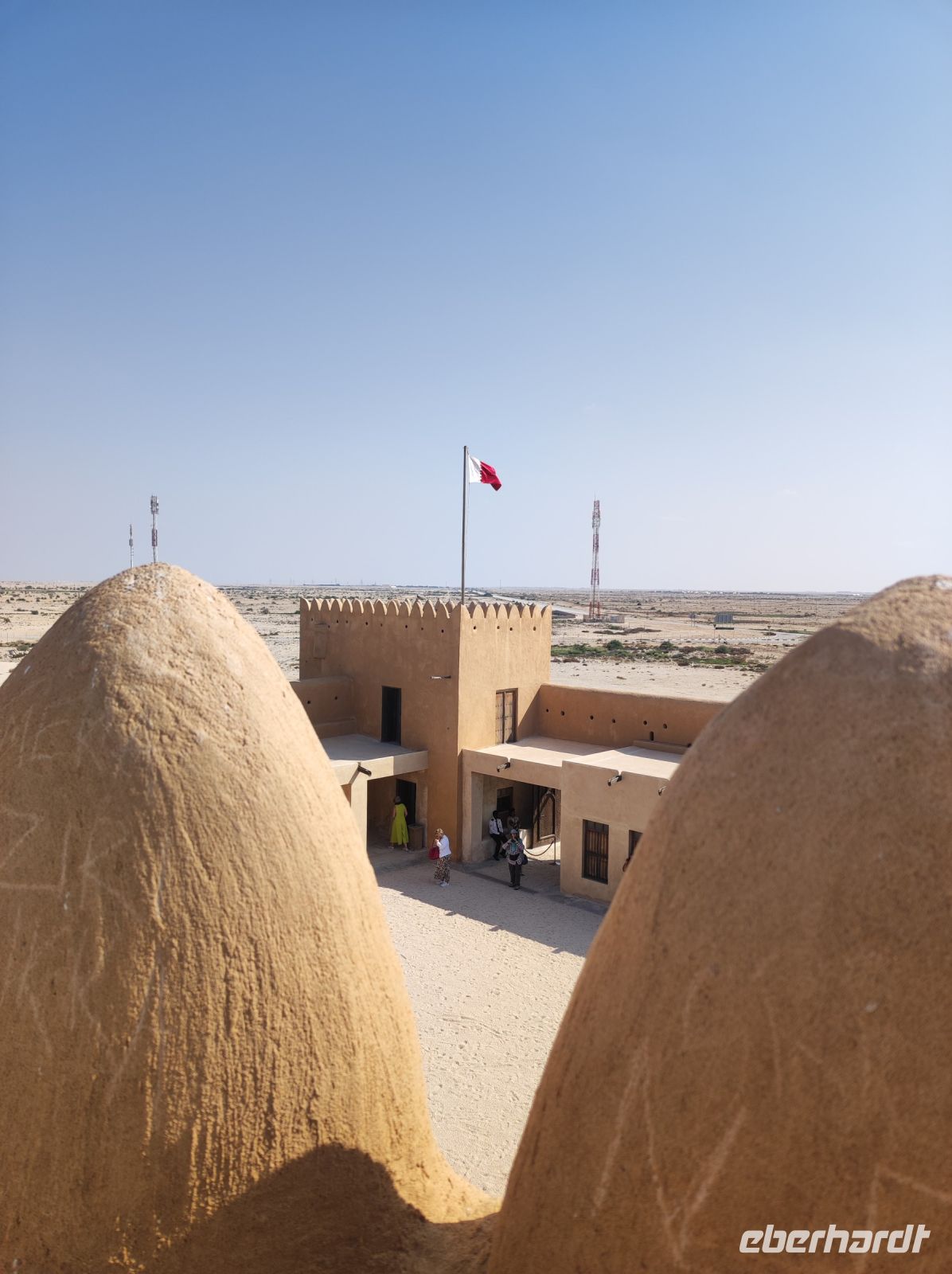 Blick vom Al Zubarah Fort