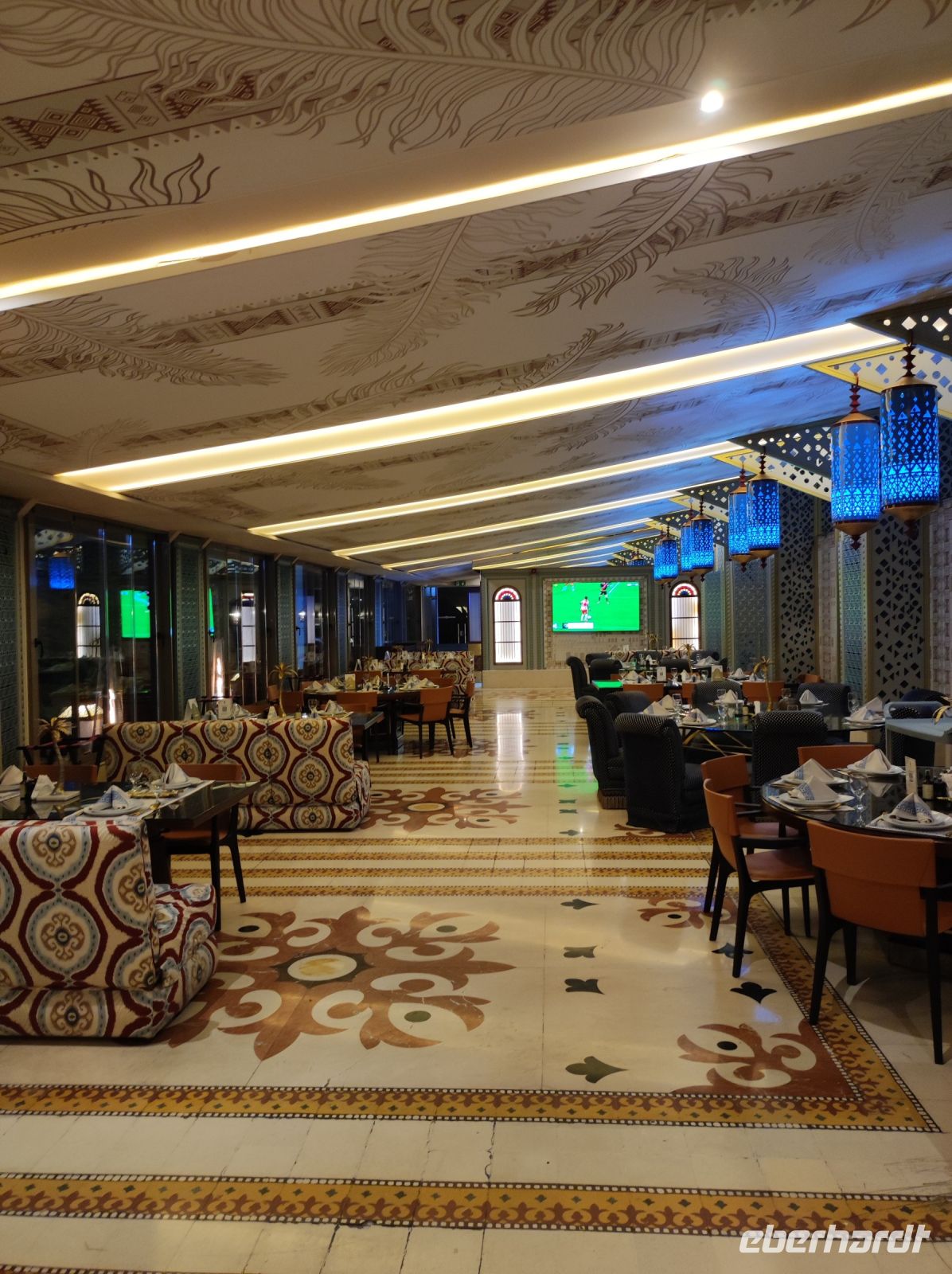 Restaurant SMAT an der Corniche von Doha, Katar