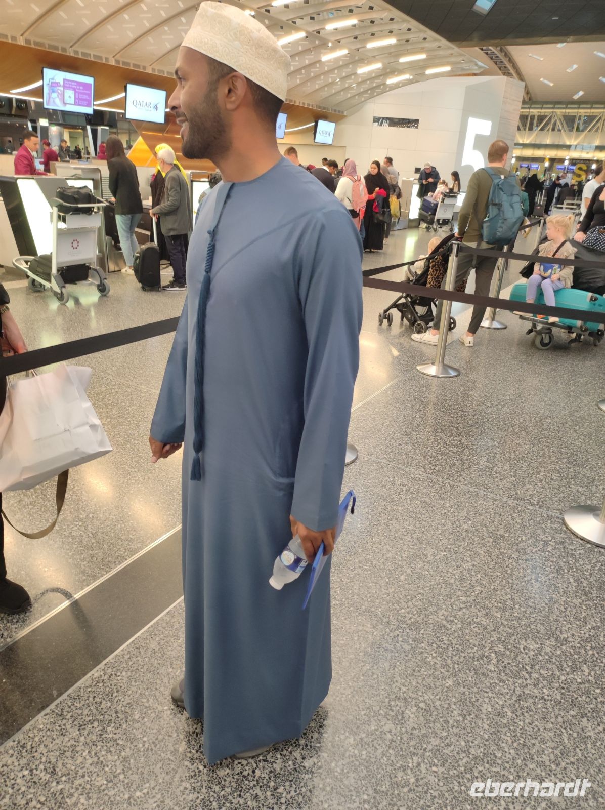 Verabschiedung am Flughafen