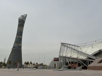 Doha - Khalifa Int. Stadium und Torch Tower