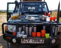 Frühstück am Mara Fluss