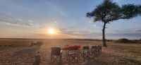 201 Einladung zum Sundowner unseres Camps