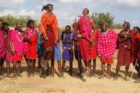 26 8Besuch eines Masai Dorfes