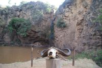 115 Mahali Wasserfall am  Nakuru See Nationalpark