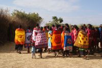 266 Besuch eines Masai Dorfes