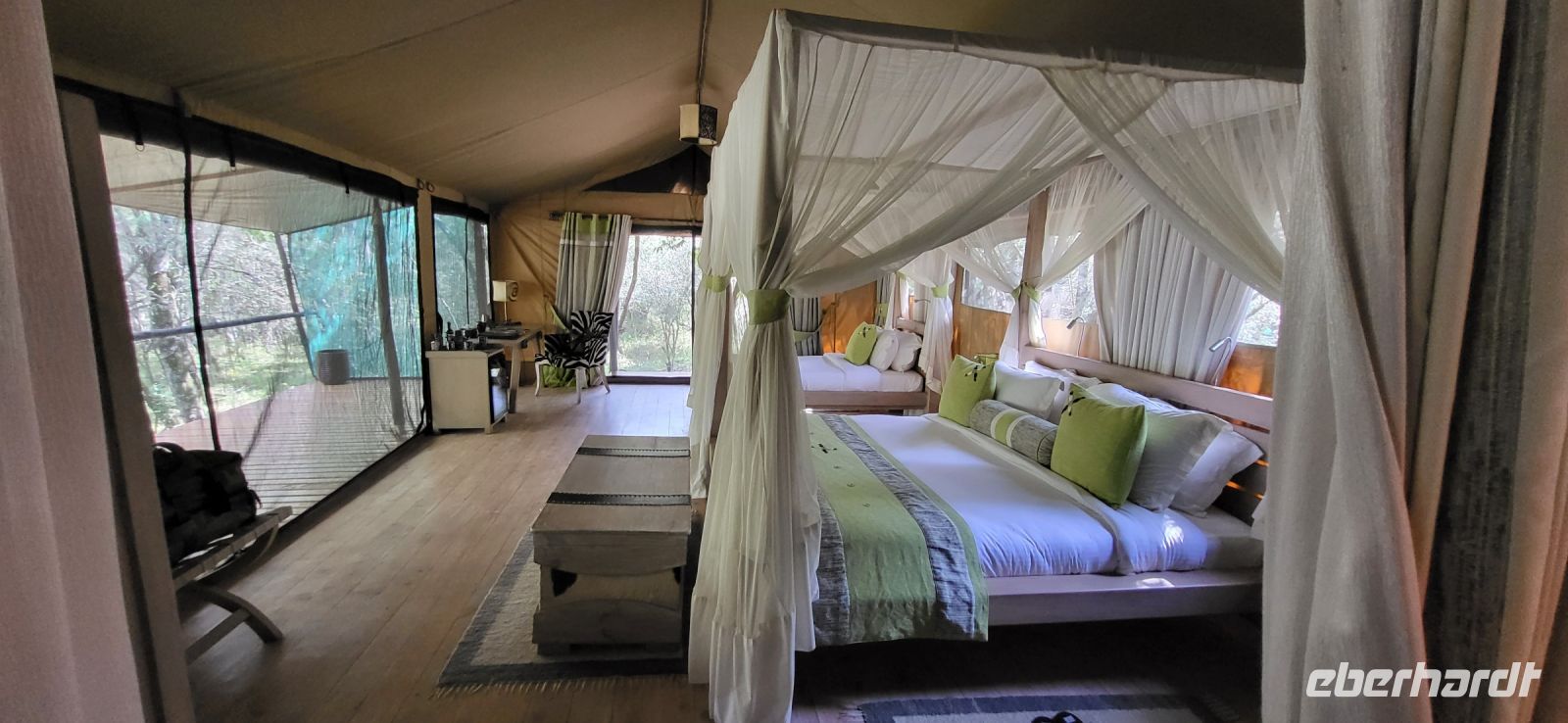 134 Luxuszelte Mara Bush Camp private Wing