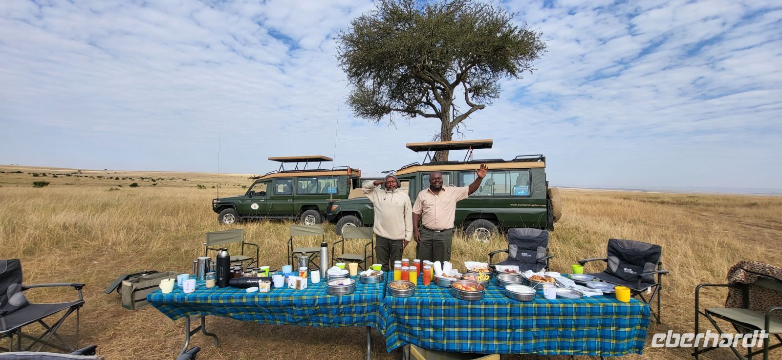 180 Frühstück in der Masai Mara